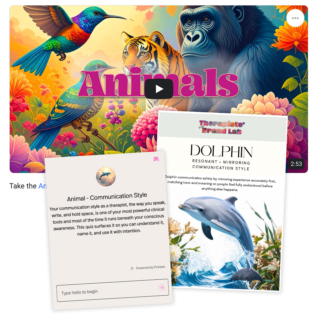 The downloadable resource library